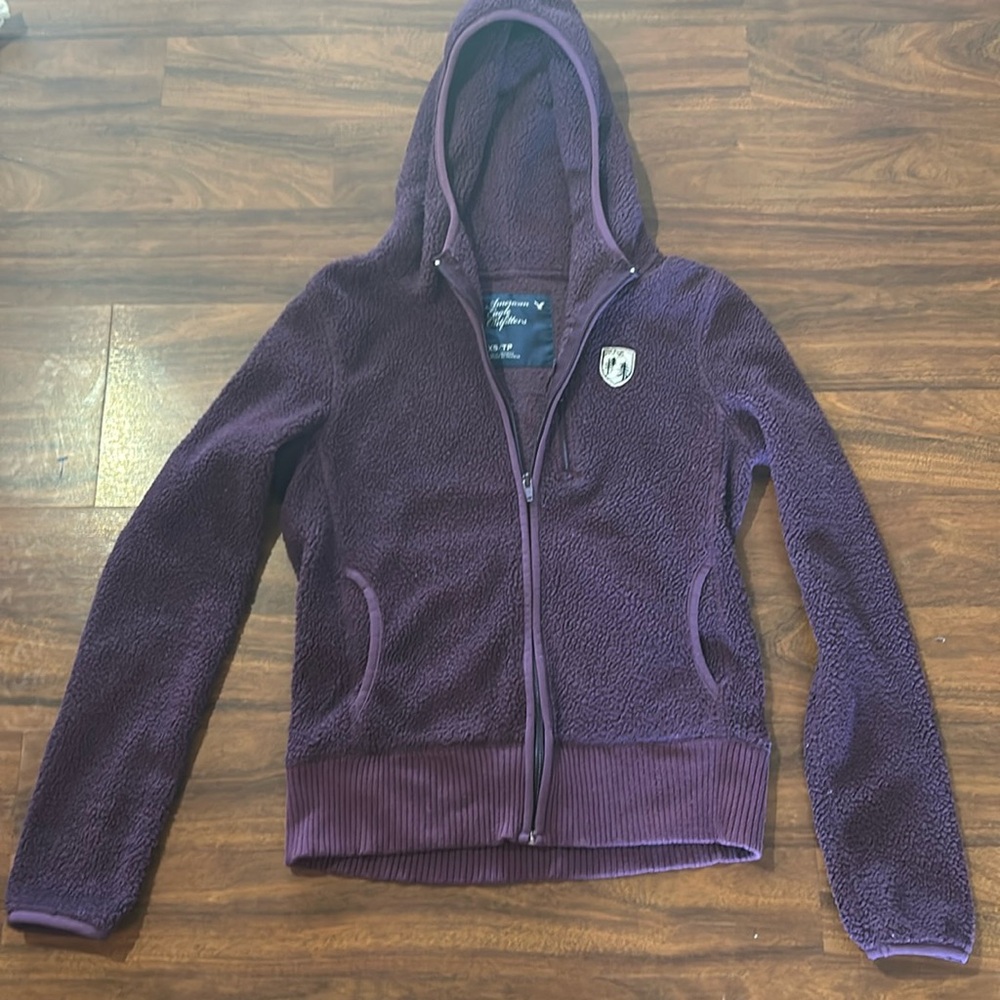 American Eagle Sherpa Fleece Hoodie’